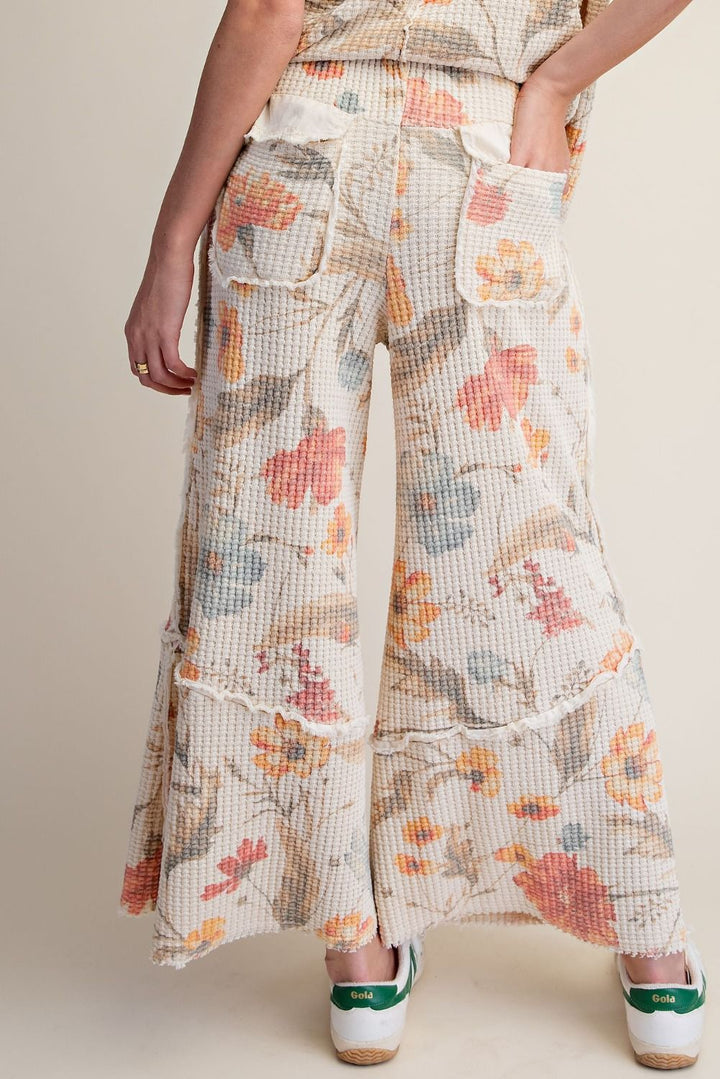 Flower Market Amber Waffle Pants