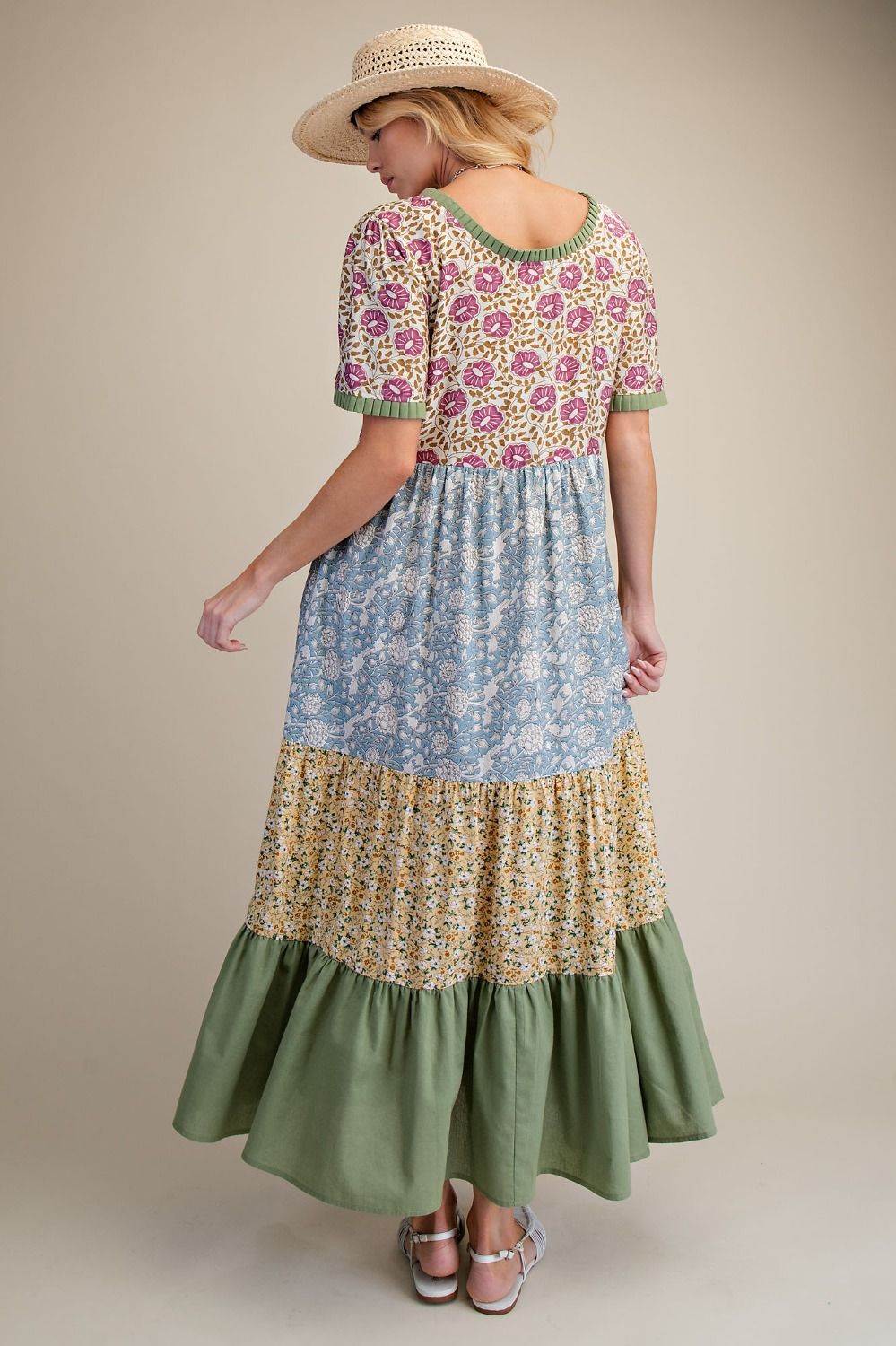 Sweetheart Floral Maxi Dress