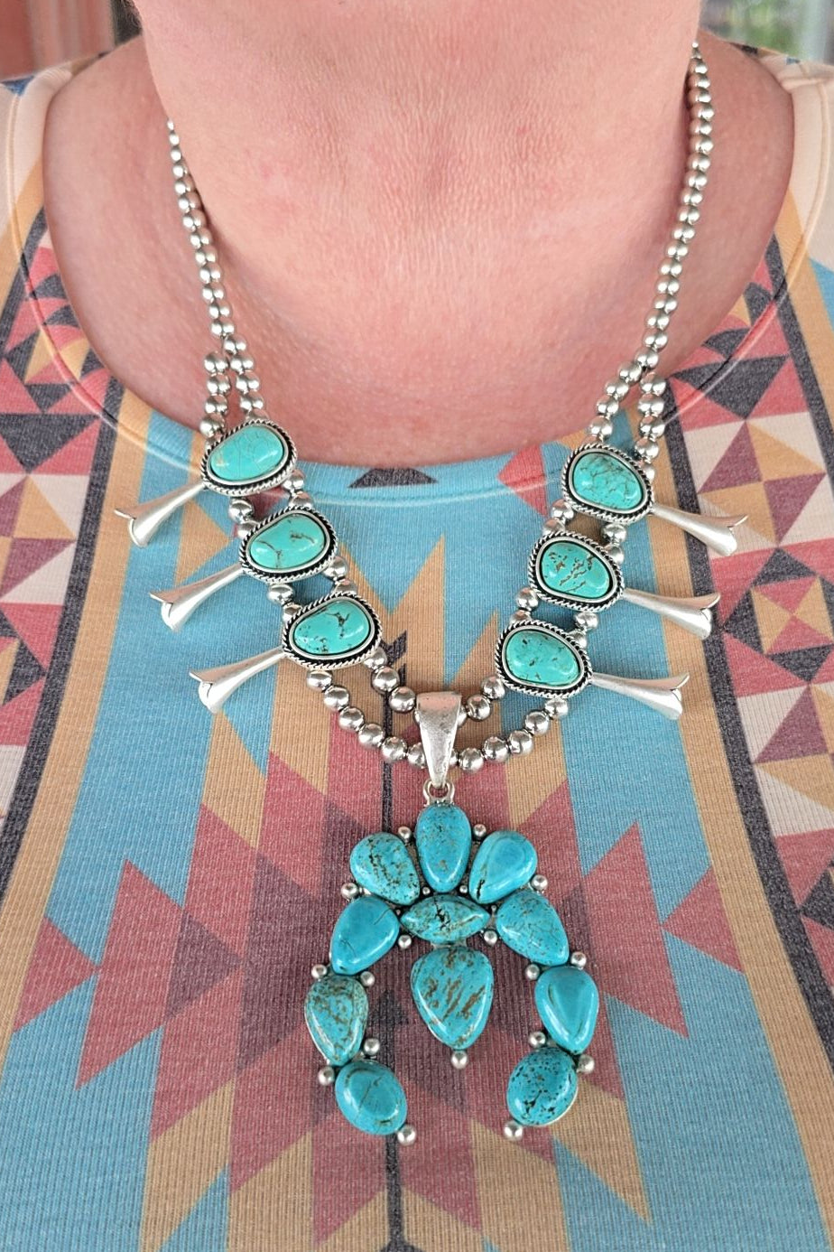 Desert Queen Crescent Necklace