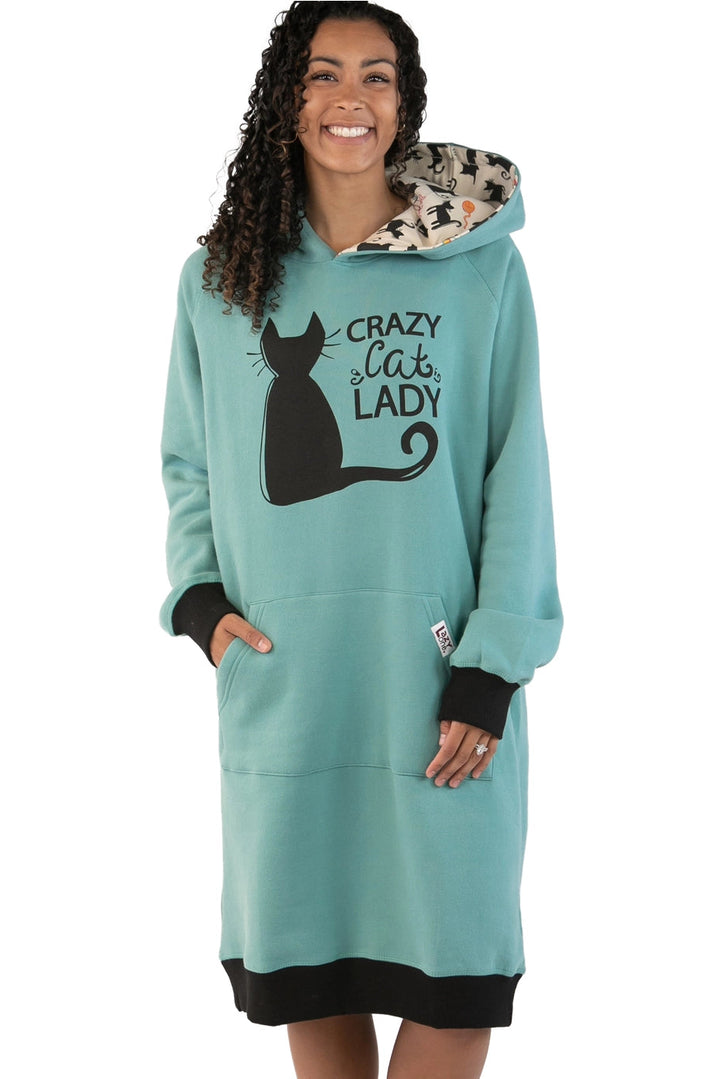 Crazy Cat Lady Sleep Hoodie