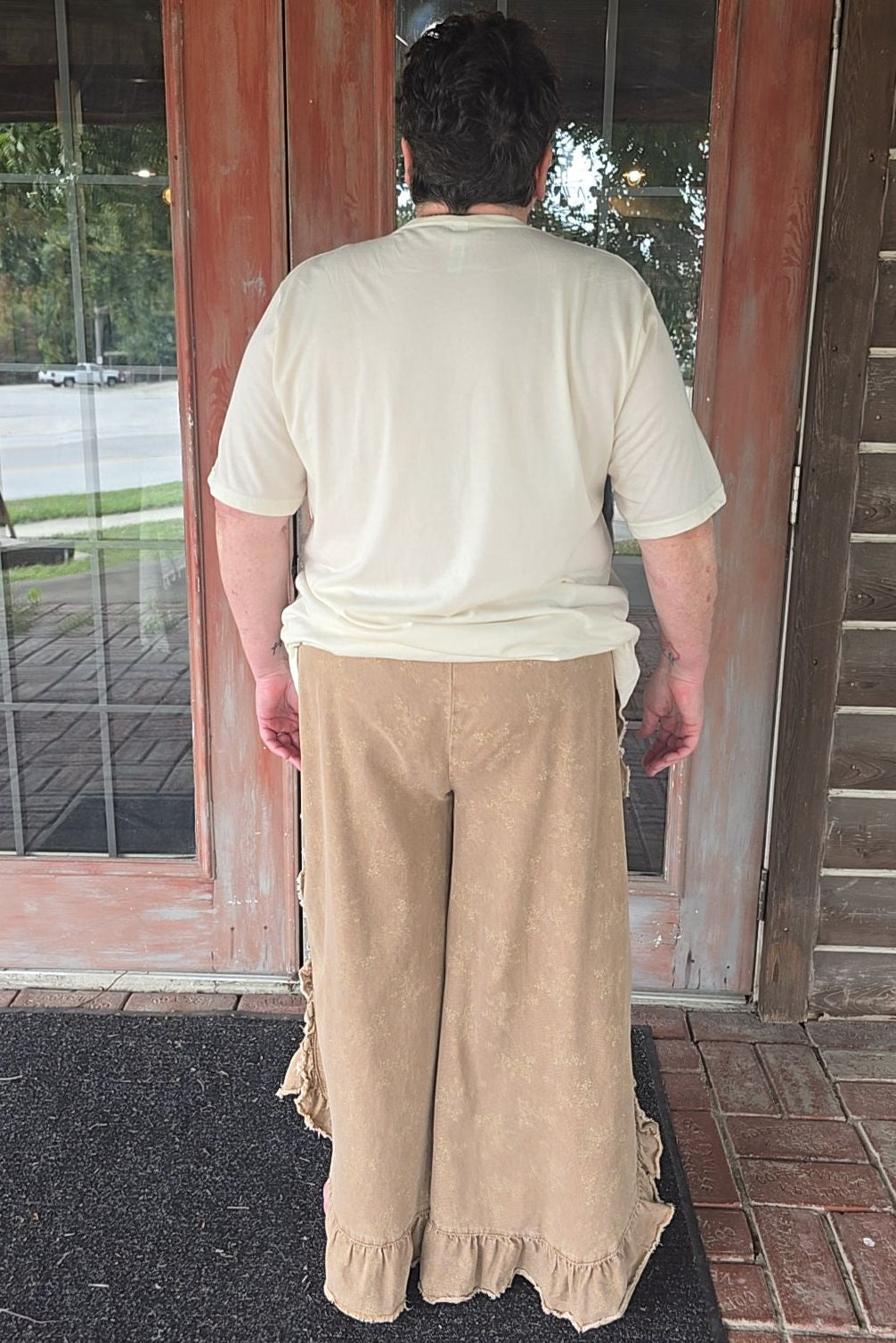 Sonoran Sand Ruffle Pants