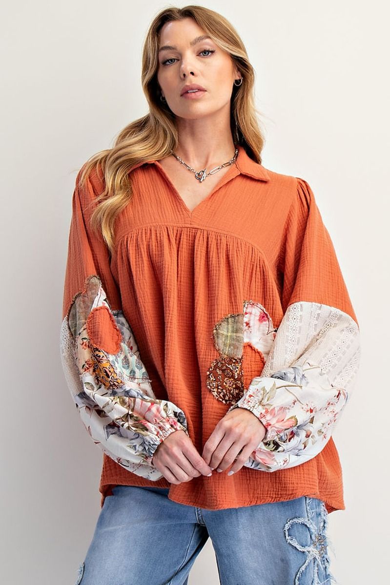 Harvest Bloom Pumpkin Casual