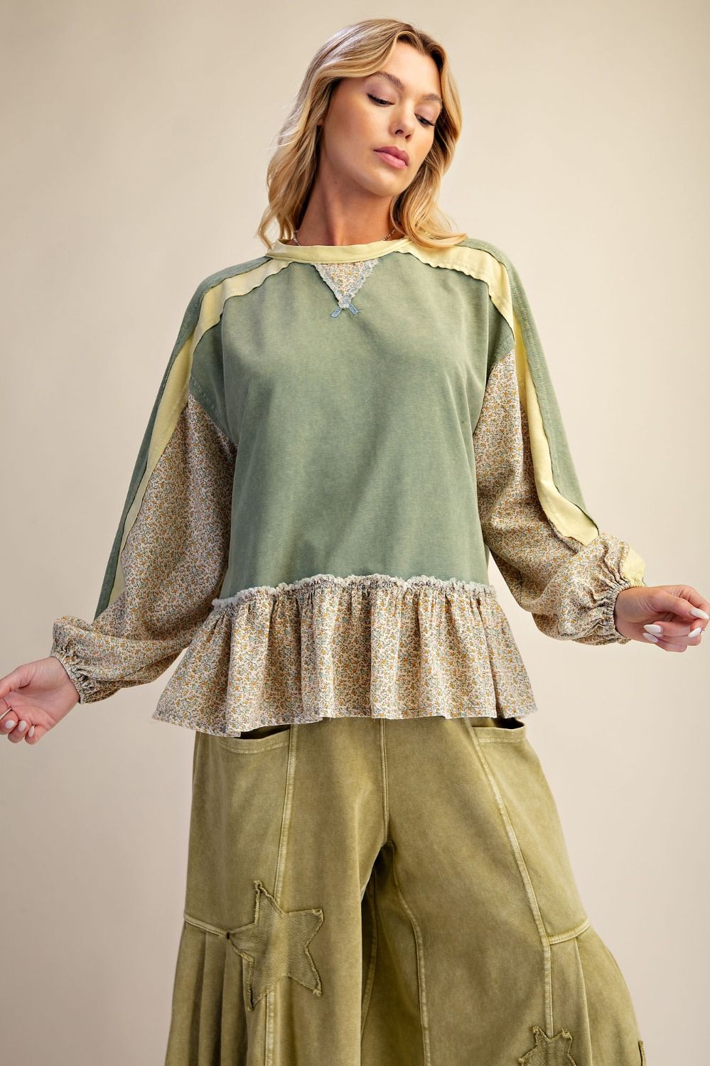 Dusty Sage Garden Top