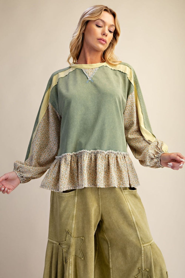 Dusty Sage Garden Top