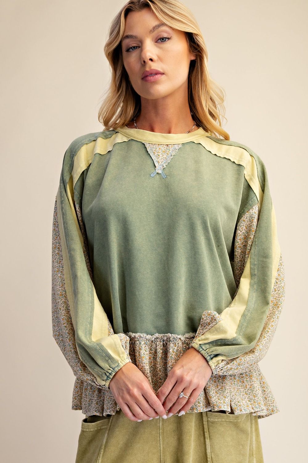 Dusty Sage Garden Top