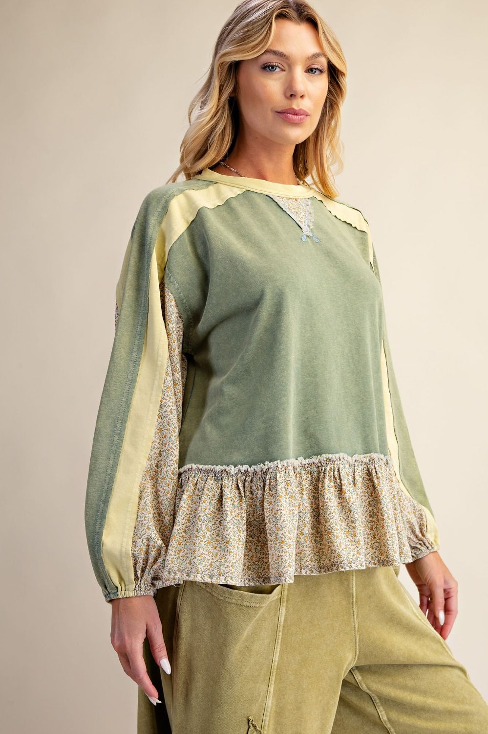Dusty Sage Garden Top