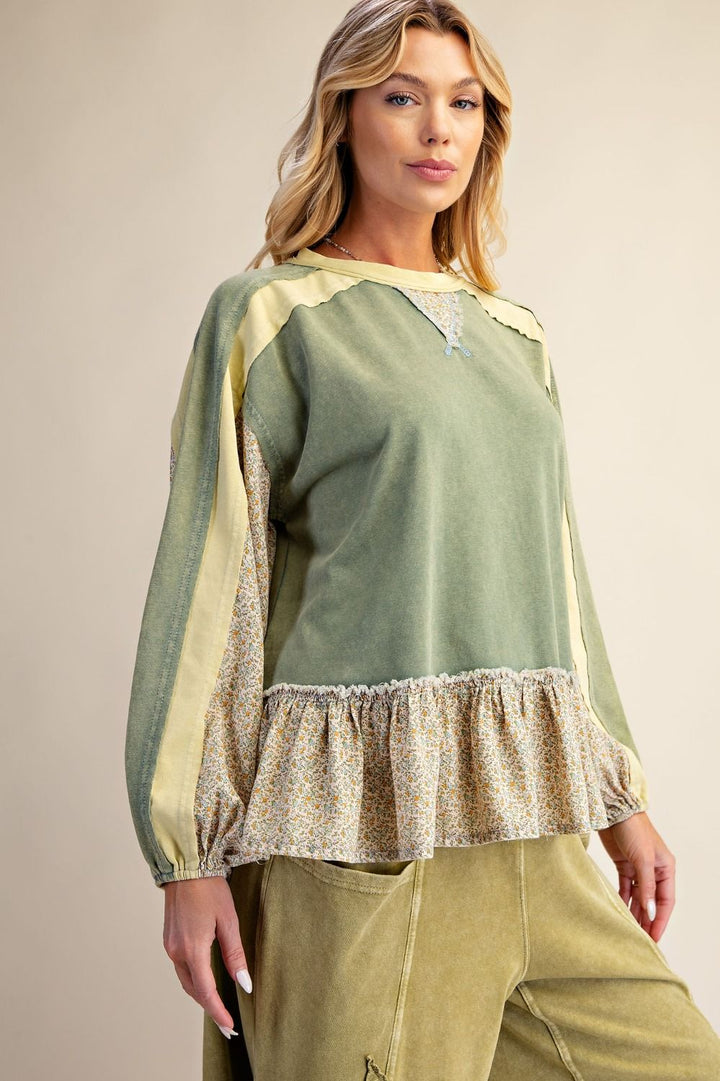 Dusty Sage Garden Top