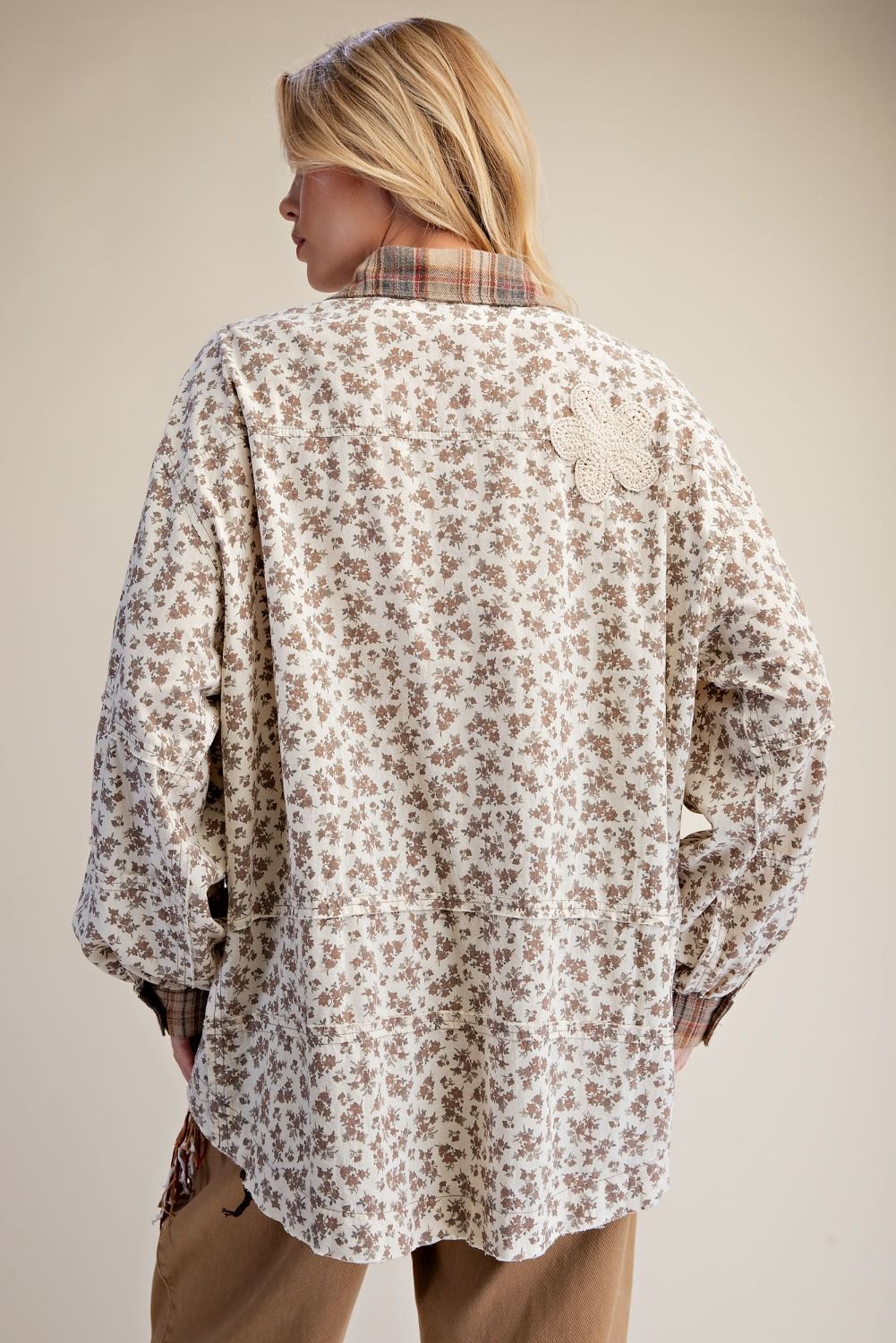 Heritage Petal Patchwork Blouse