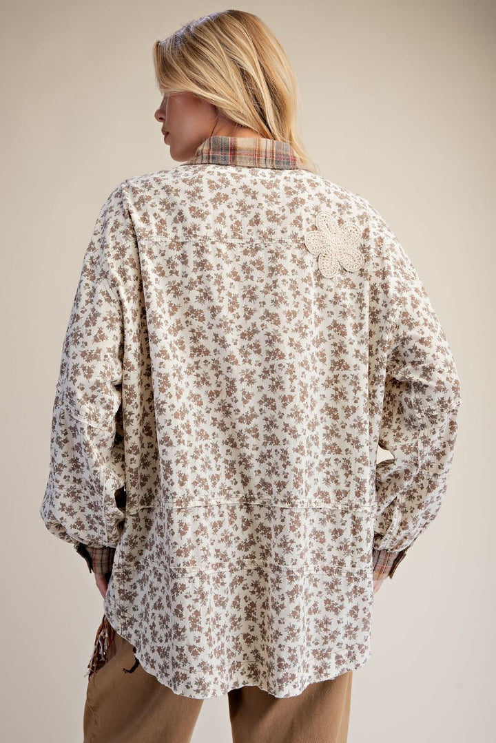 Heritage Petal Patchwork Blouse