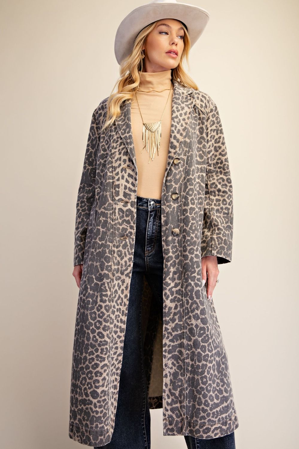 Fierce &amp; Favorite Denim Duster