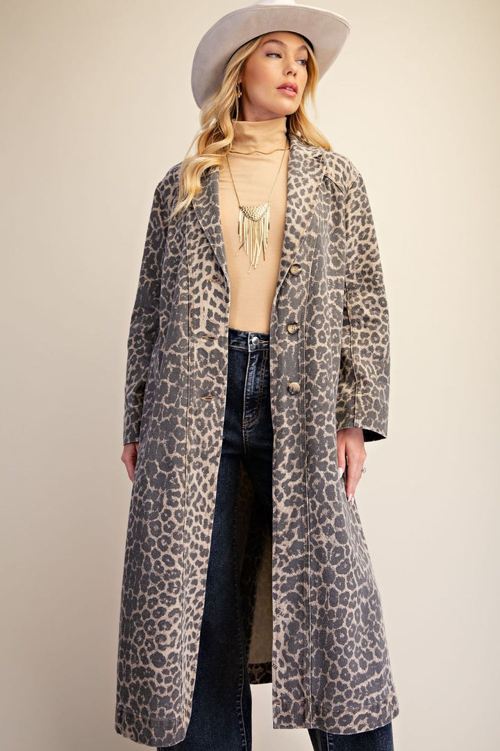 Fierce &amp; Favorite Denim Duster