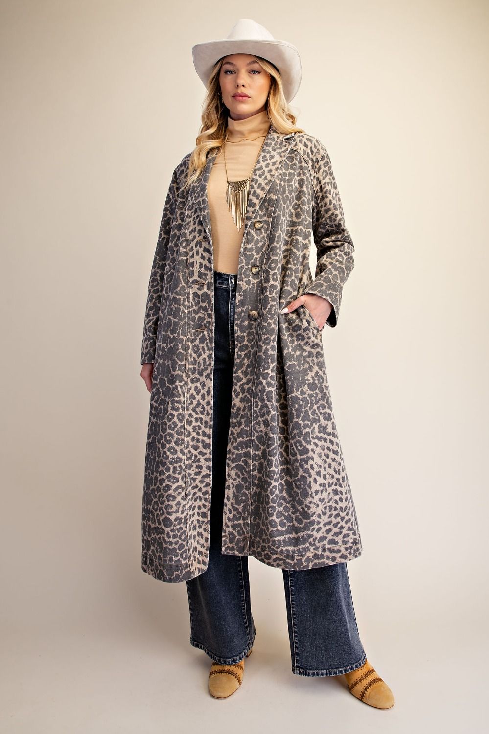 Fierce &amp; Favorite Denim Duster