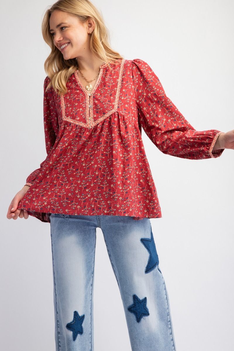 Playful Symphony Blouse