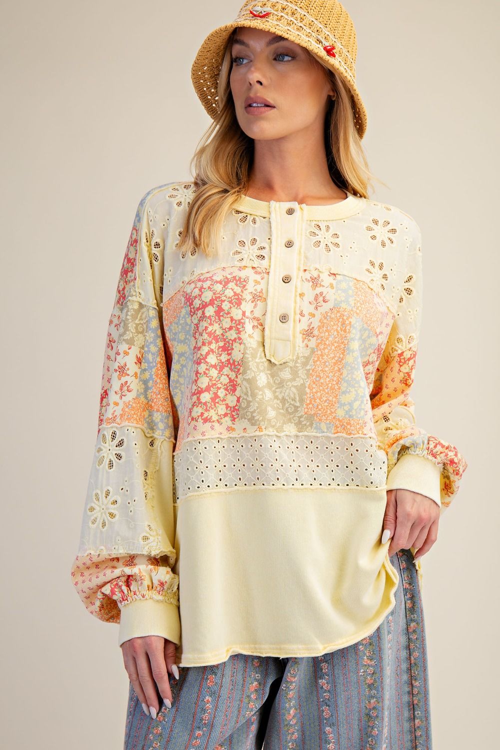 Lemonade Daydream Cotton Top