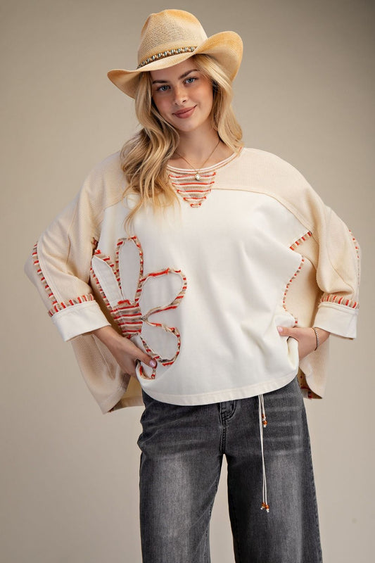 Petal Patch Natural Top