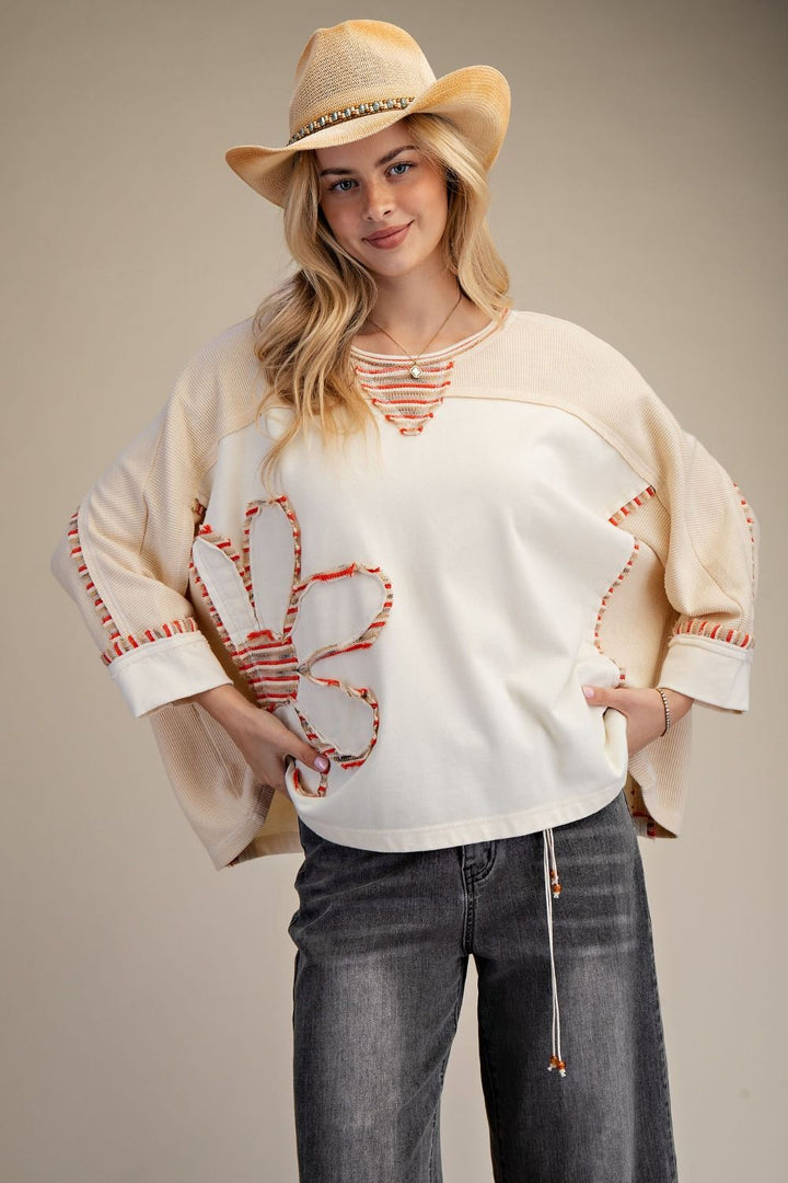Petal Patch Natural Top
