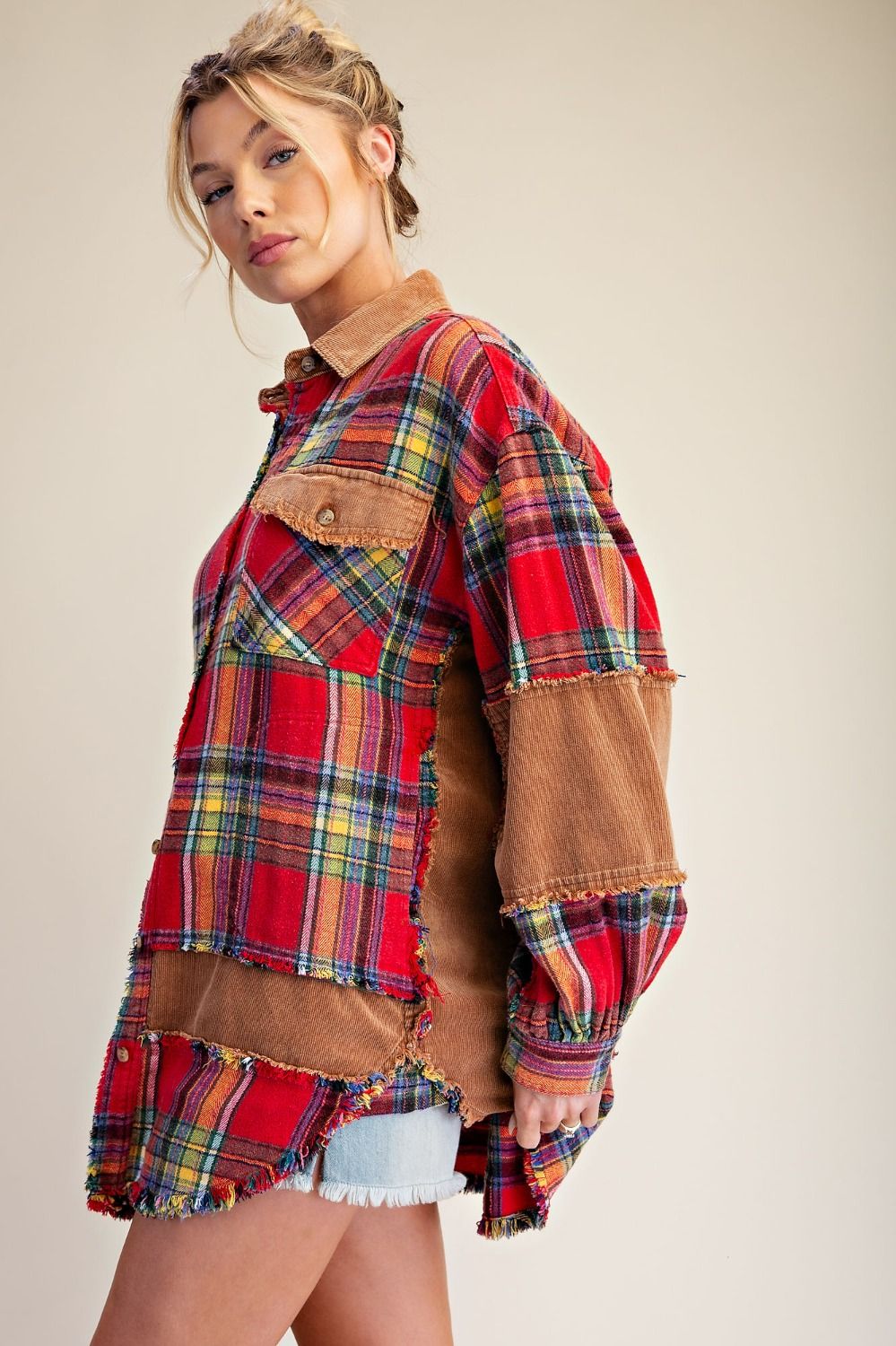 Chestnut Ridge Plaid Top