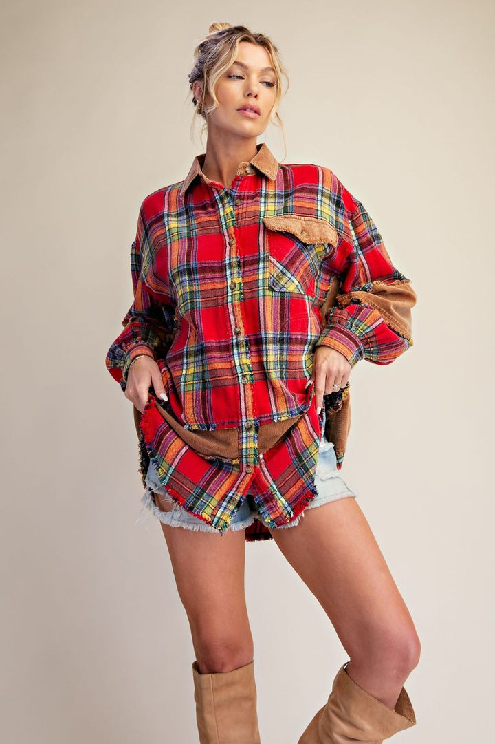Chestnut Ridge Plaid Top