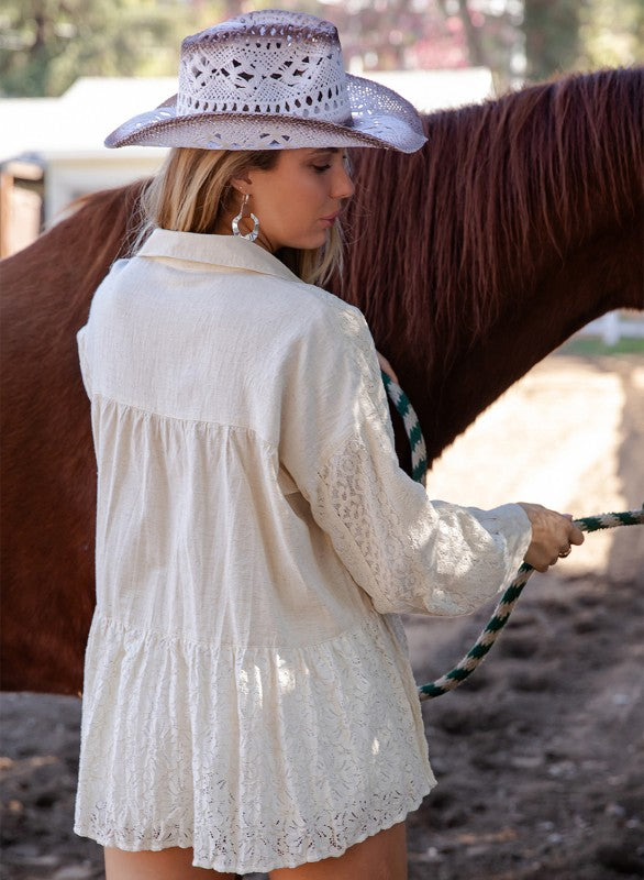 Ethereal Thread Blouse