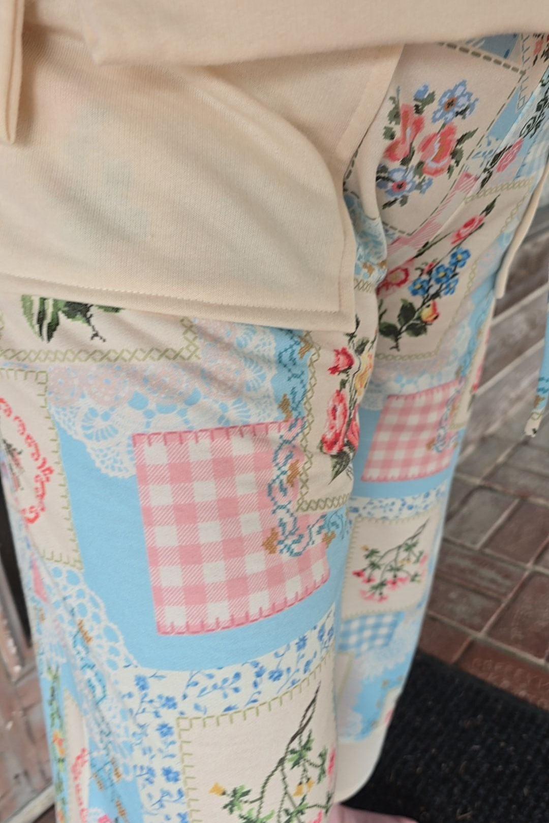 Heirloom Rose Baby Blue Pants