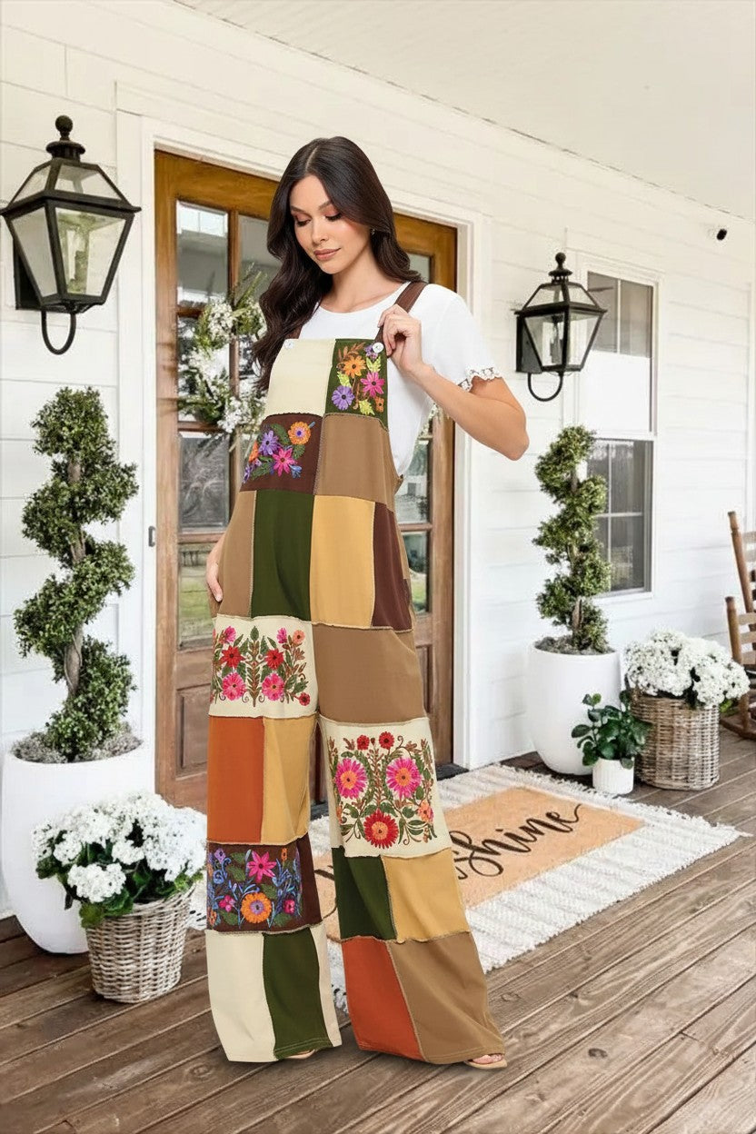 Highland Heritage Patchwork Overalls