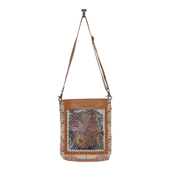 Desert Sunflower Tapestry Bag