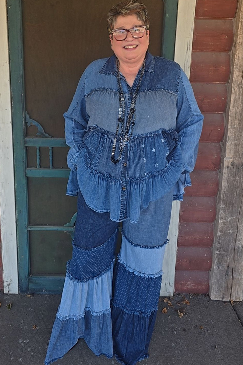 Bluebird Boho Cotton Pants