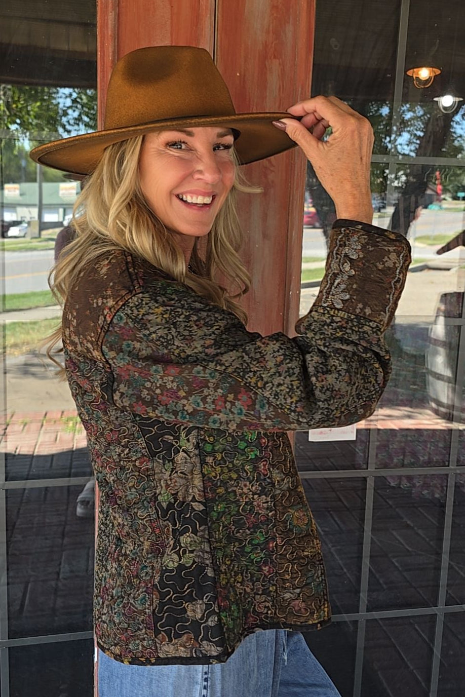 Quilted Gypsy Cardigan
