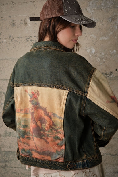 Boots & Broncs Denim Jacket