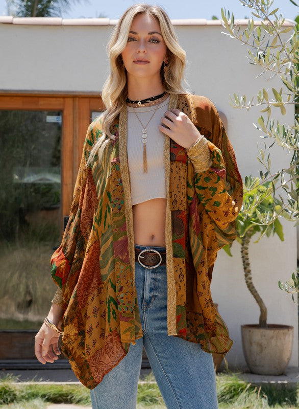 Golden Gypsy Kimono