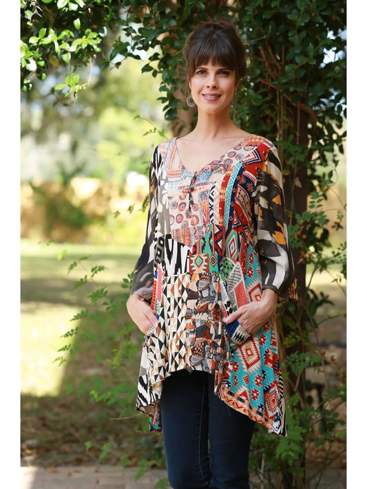Hippie Patchwork Tunic