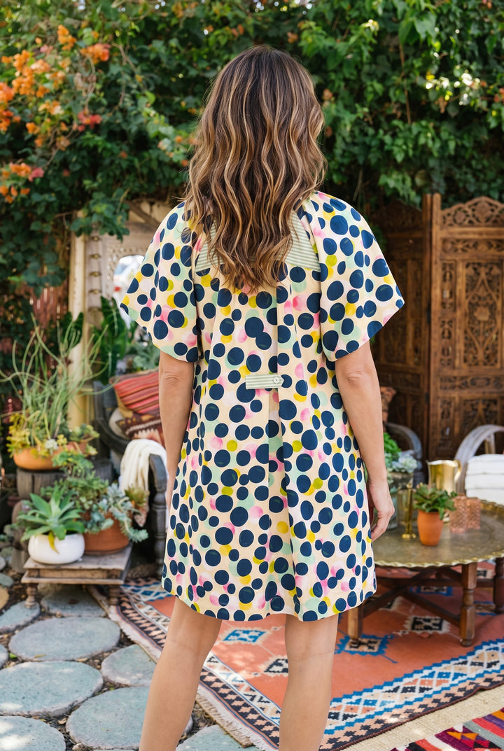 Sage &amp; Sunshine Dotted Dress