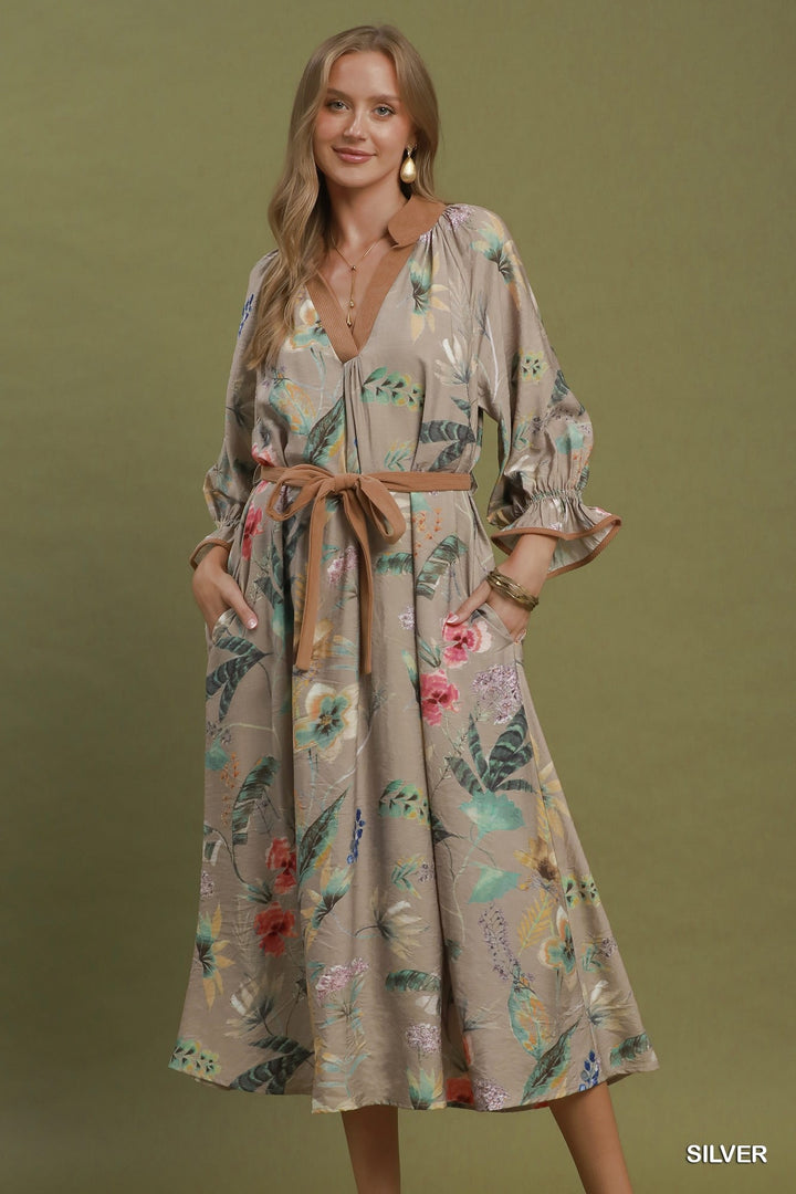 Botanical Dreamscape Dress