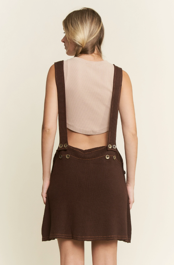 Cinnamon Spice Dream Overall Skirt