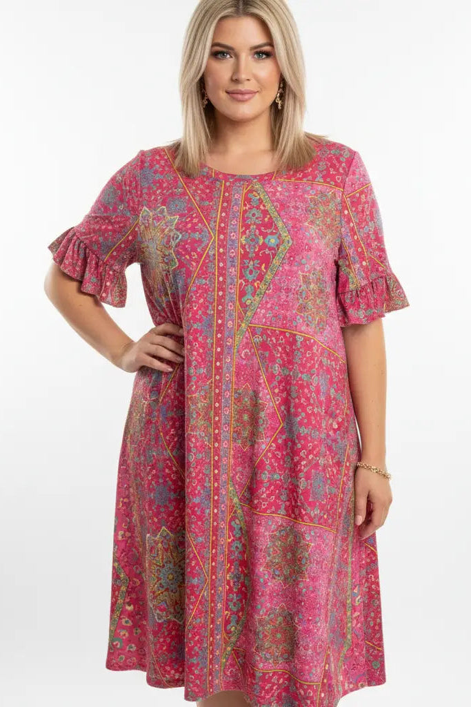 Kaleidoscope Pink Dress