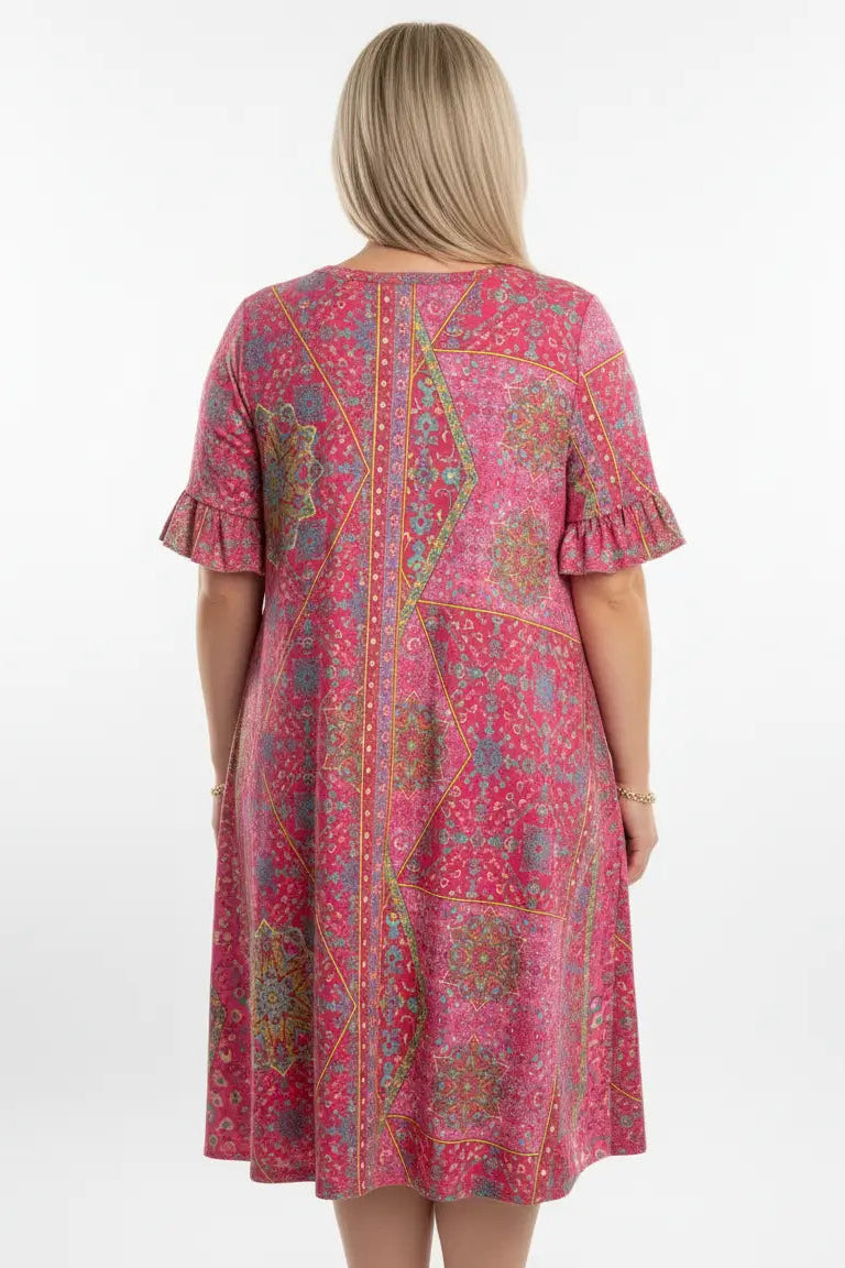 Kaleidoscope Pink Dress