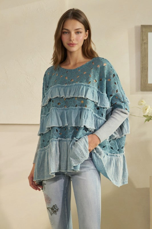 Lace And Blossom Blouse