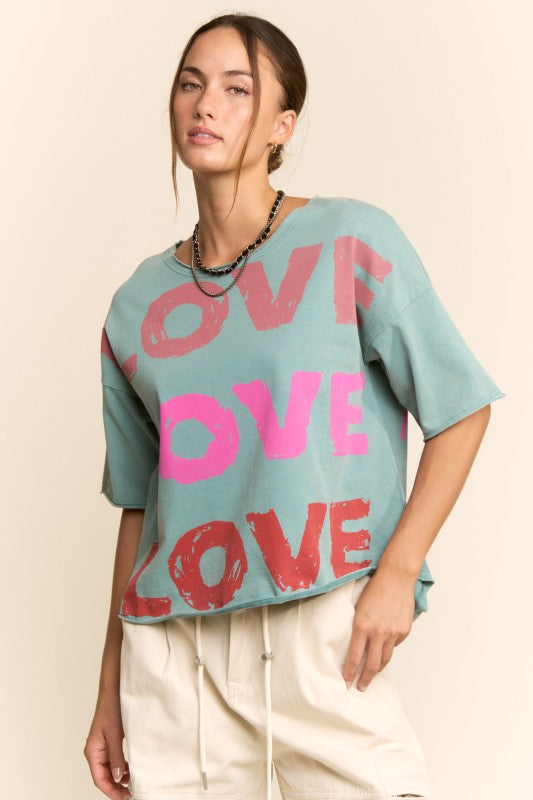 Love Is All You Need Cotton Top