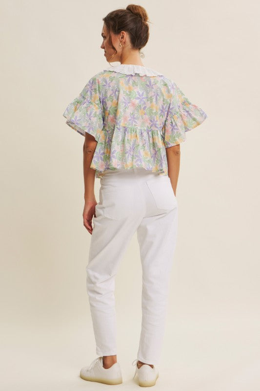 Meadow Walk Floral Top