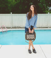 Bed|Stu Orchid Black Lux Nectar Lux Handbag