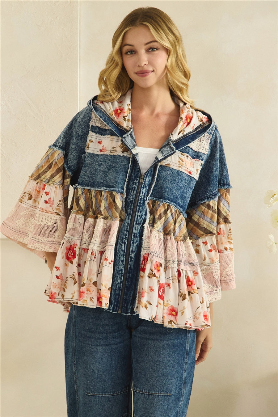 Prairie Rose Patchwork Jacket