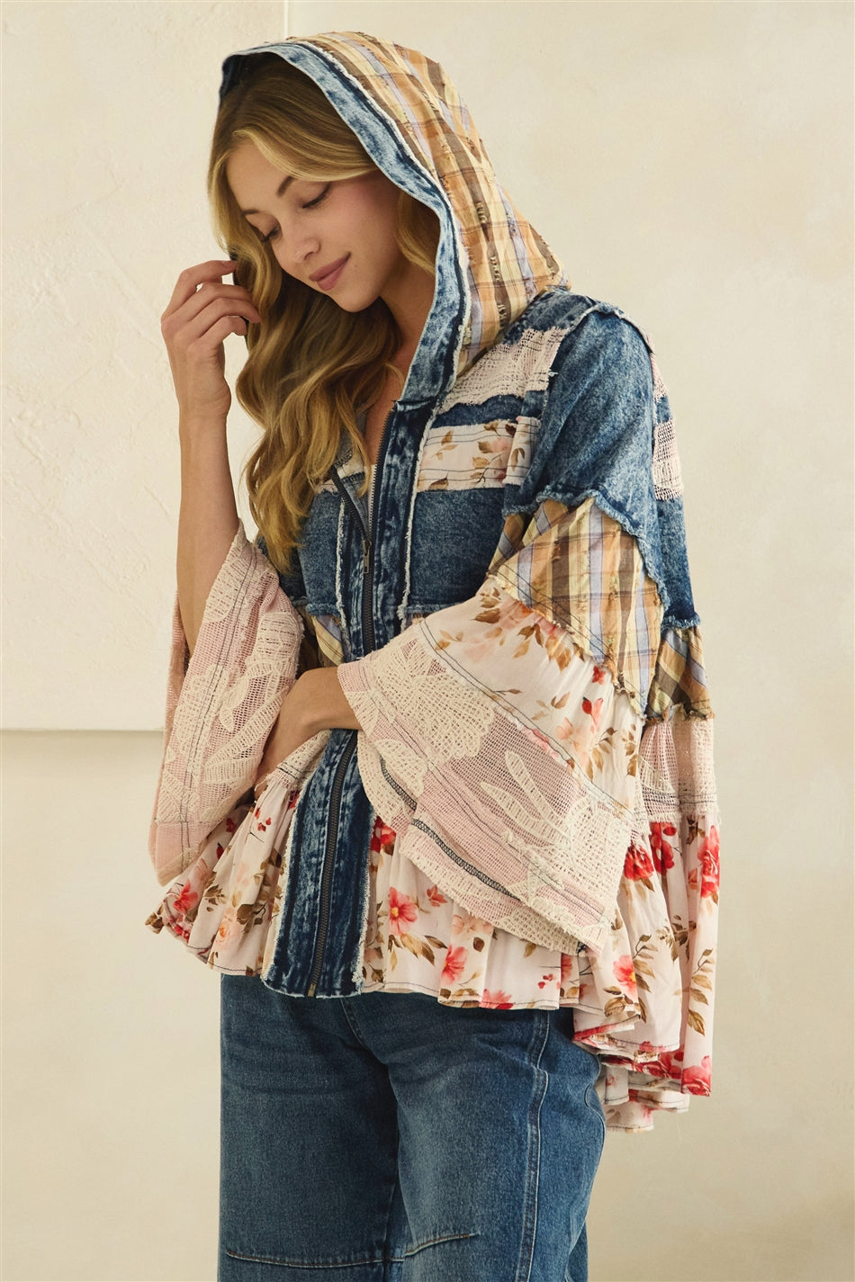 Prairie Rose Patchwork Jacket