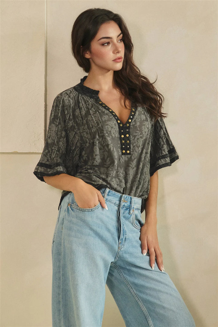 Starlit Elegance Top