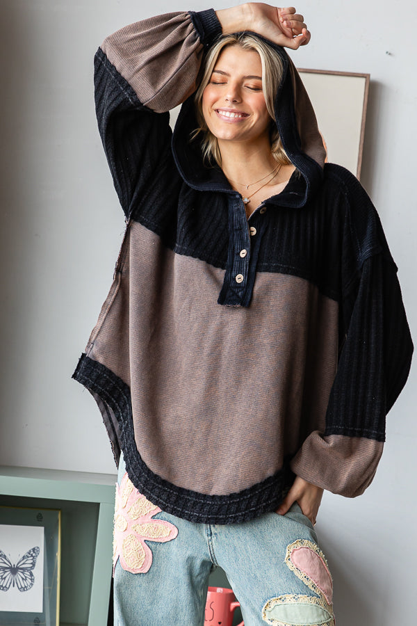 Rustic Trail Hooded Top