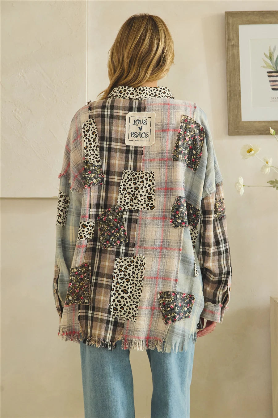 Roam Free Plaid Button Up