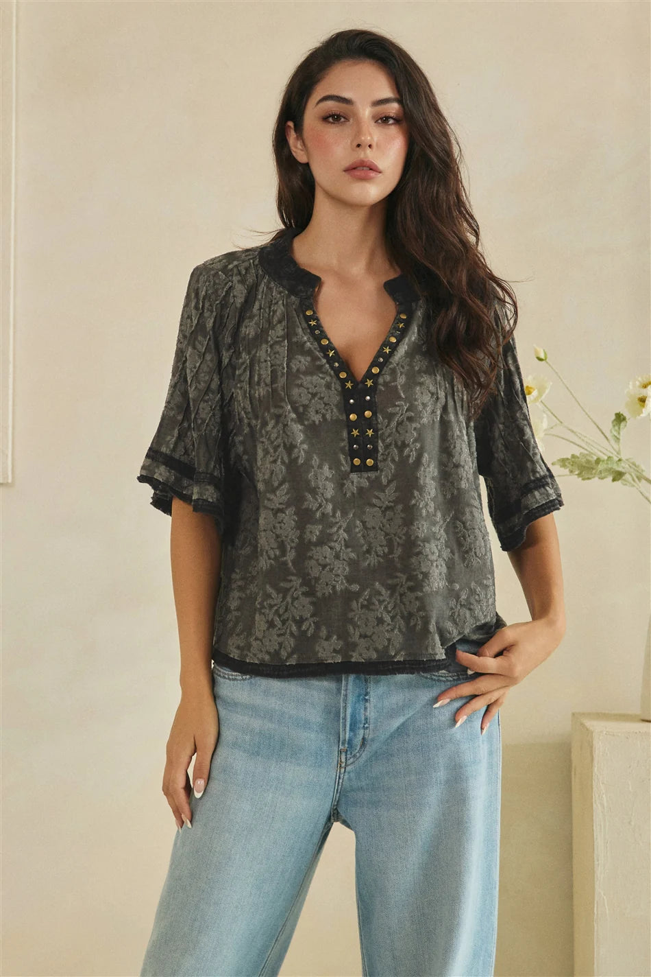 Starlit Elegance Top