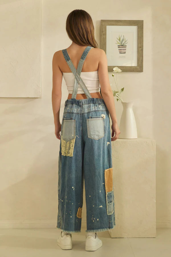Stargazer Wide Leg Overalls