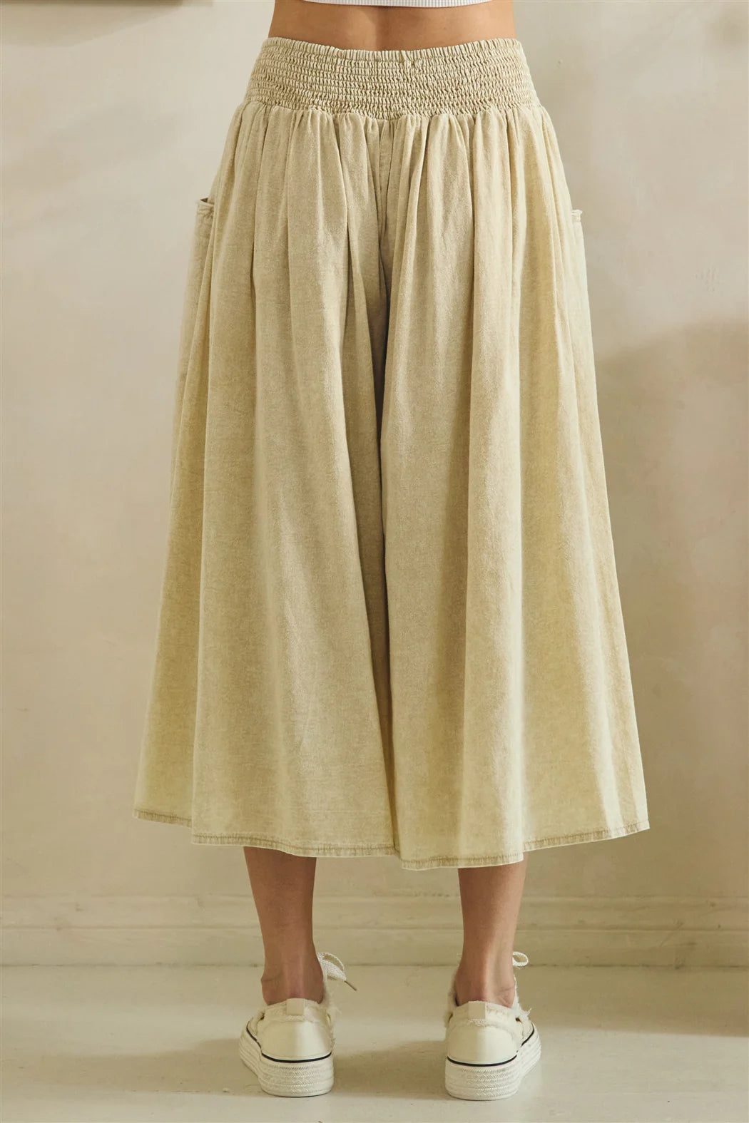 Blissful Sand Flowy Pants