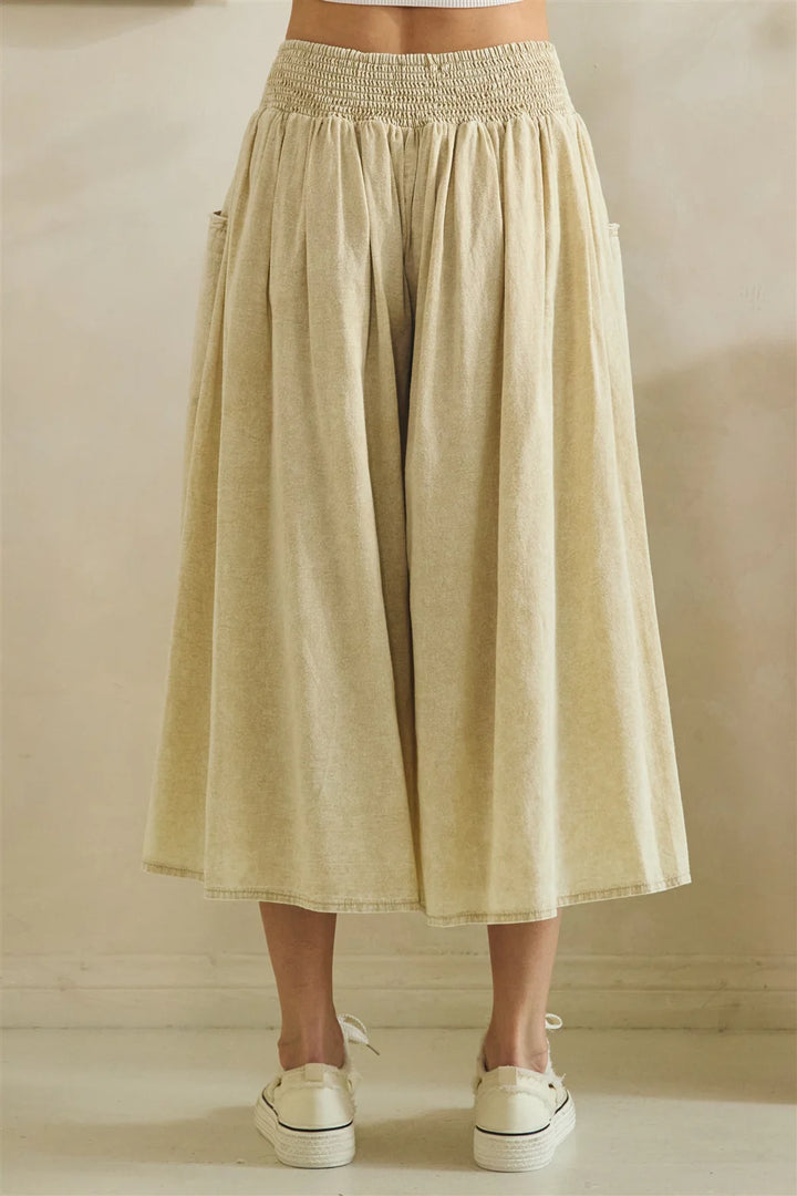 Blissful Sand Flowy Pants