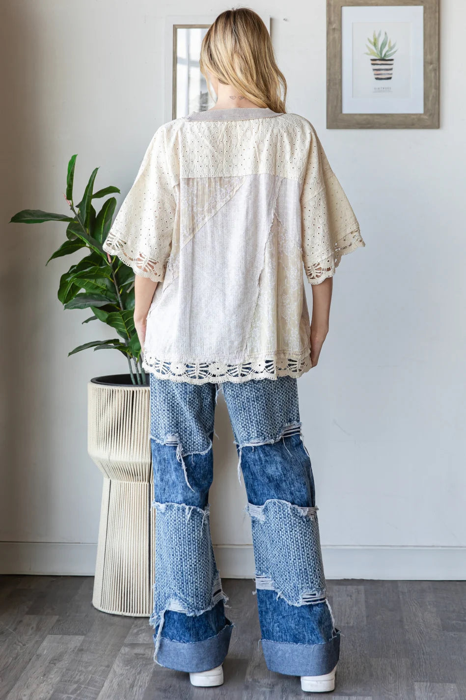 Classic Charm Lavender Top